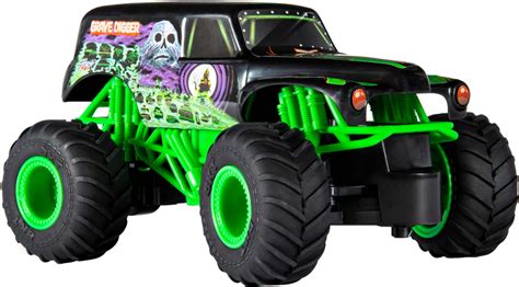 mini v8 rc grave digger|monster truck grave digger.